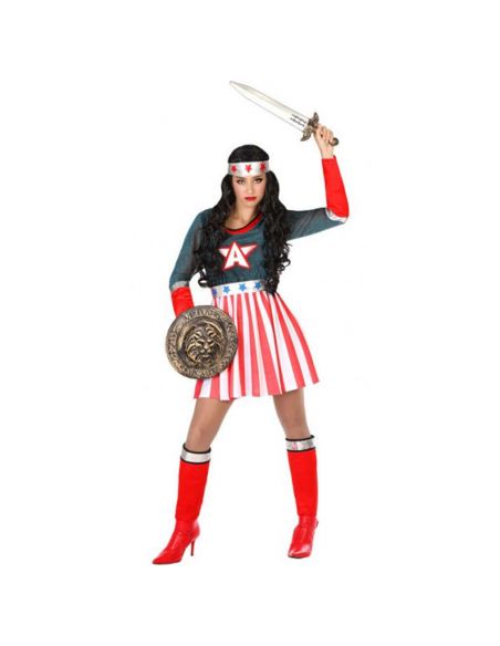 Disfraz de Héroe Comic para mujer Tienda de disfraces online - Mercadisfraces Disfraz de Héroe Comic para mujer Tienda de disfraces online - Mercadisfraces