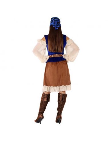 Disfraz de Pirata Marrón para mujer Tienda de disfraces online - Mercadisfraces