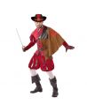 Disfraz de Mosquetero Rojo para hombre Tienda de disfraces online - Mercadisfraces