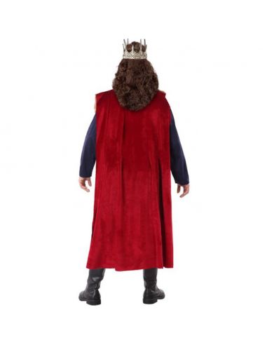 Disfraz Rey Medieval Rojo Hombre Tienda de disfraces online - Mercadisfraces