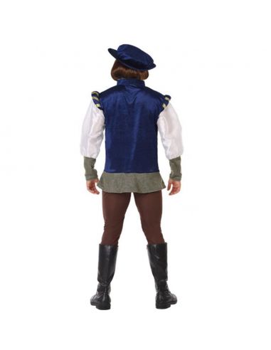Disfraz Medieval Azul hombre Tienda de disfraces online - Mercadisfraces