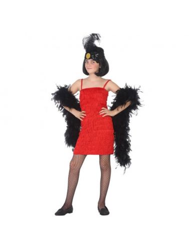 Disfraz Charleston Rojo niña Tienda de disfraces online - Mercadisfraces