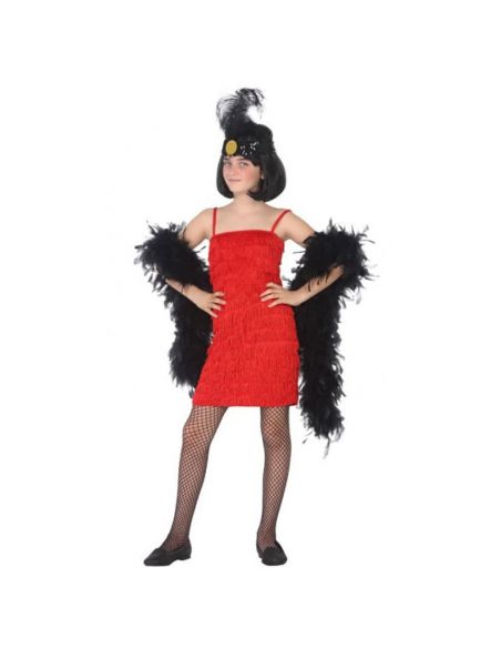 Disfraz Charleston Rojo niña Tienda de disfraces online - Mercadisfraces