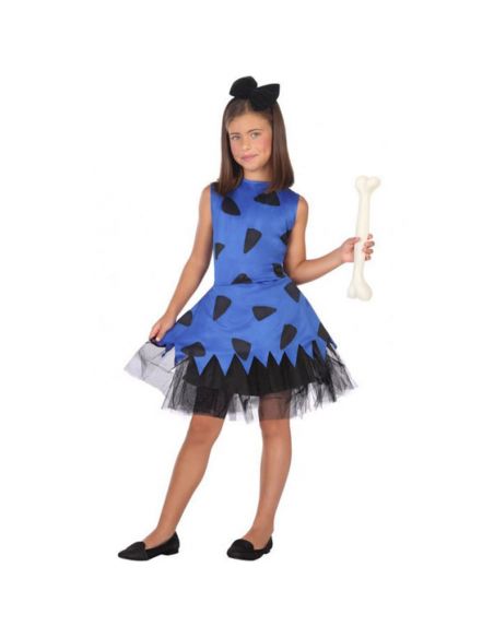 Disfraz de Cavernícola Azul niña Tienda de disfraces online - Mercadisfraces Disfraz de Cavernícola Azul niña Tienda de disfraces online - Mercadisfraces