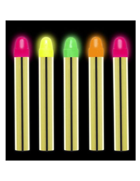 Set de Lápices Maquillaje Neon Tienda de disfraces online - Mercadisfraces