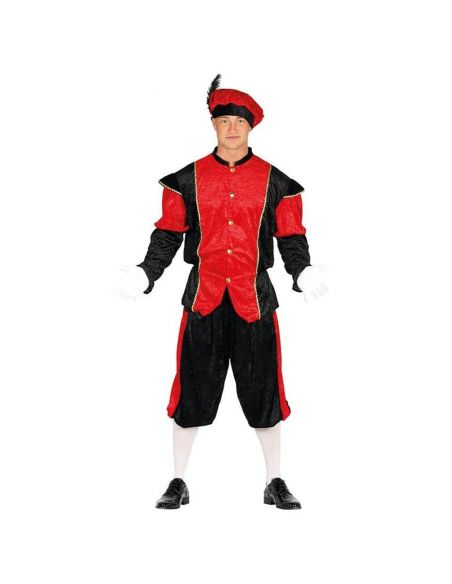 Disfraz Paje Rojo Adulto Tienda de disfraces online - Mercadisfraces Disfraz Paje Rojo Adulto Tienda de disfraces online - Mercadisfraces