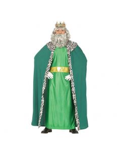 Disfraz Rey Mago Adulto Verde Tienda de disfraces online - Mercadisfraces