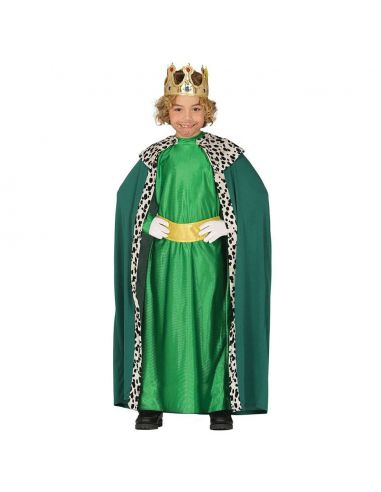 Disfraz Rey Mago Infantil Verde Tienda de disfraces online - Mercadisfraces