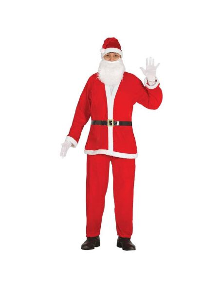 Disfraz Papa Noel Terciopelo Adulto Tienda de disfraces online - Mercadisfraces