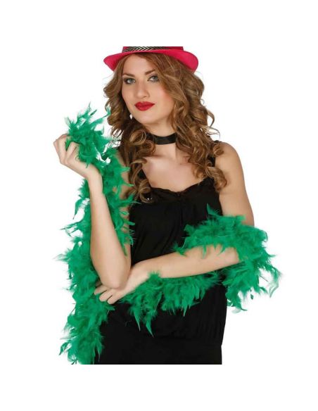 Boas de Marabu en verde Tienda de disfraces online - Mercadisfraces Boas de Marabu en verde Tienda de disfraces online - Mercadisfraces