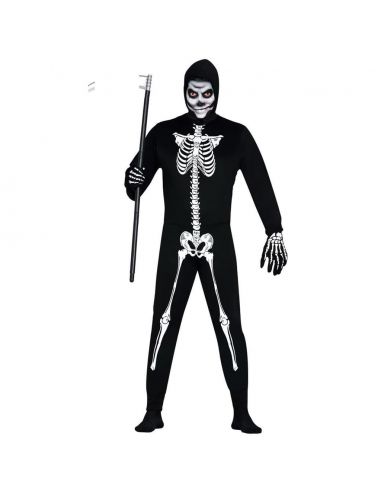 Disfraz esqueleto para adulto Tienda de disfraces online - Mercadisfraces