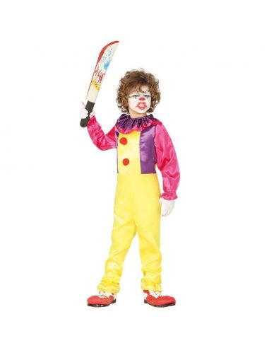 Disfraz Payaso Maléfico Infantil Tienda de disfraces online - Mercadisfraces
