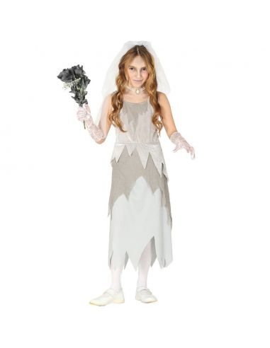 Disfraz Novia Fantasma Infantil Tienda de disfraces online - Mercadisfraces