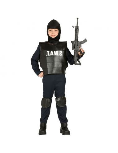 Disfraz de Policia SWAT infantil Tienda de disfraces online - Mercadisfraces