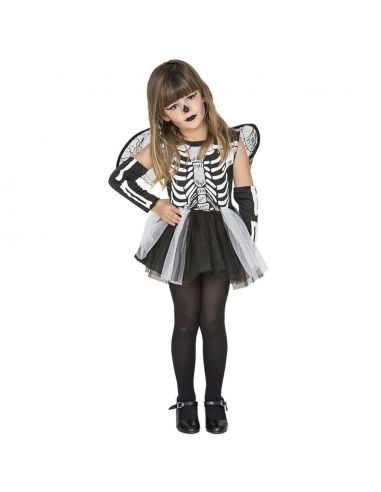 Disfraz de Esqueleto niña Tienda de disfraces online - Mercadisfraces
