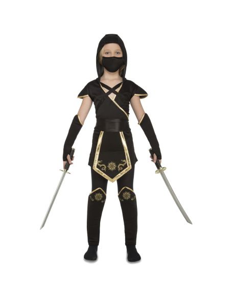 Disfraz Ninja Negro niña Tienda de disfraces online - Mercadisfraces