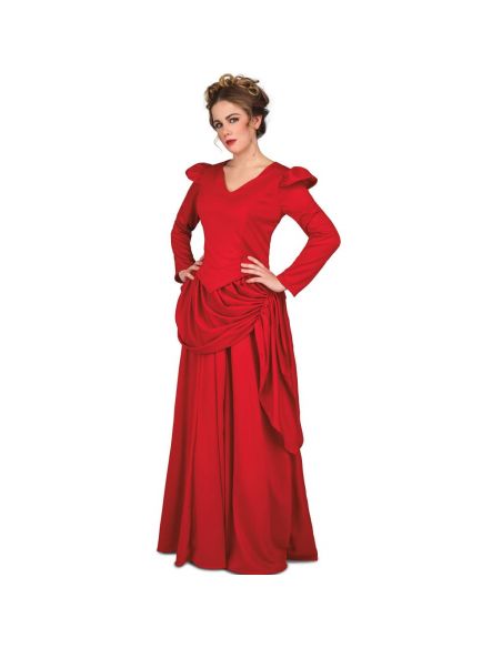 Disfraz Dama Escarlata Del Oeste mujer Tienda de disfraces online - Mercadisfraces
