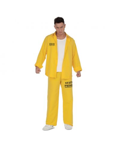 Disfraz Presidiario hombre Tienda de disfraces online - Mercadisfraces