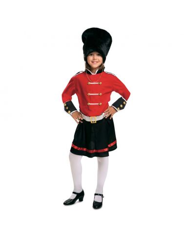 Disfraz Guardia Inglesa niña Tienda de disfraces online - Mercadisfraces