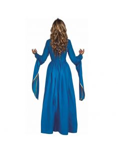 Disfraz Princesa Medieval Azul mujer Tienda de disfraces online - Mercadisfraces 2