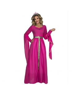 Disfraz Princesa Medieval Rosa mujer Tienda de disfraces online - Mercadisfraces