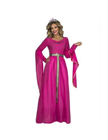 Disfraz Princesa Medieval Rosa mujer Tienda de disfraces online - Mercadisfraces