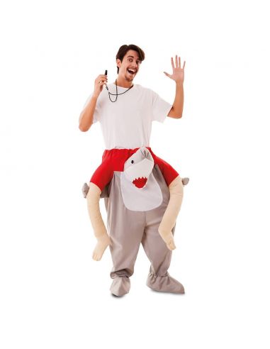 Disfraz a Hombros Tiburón adulto Tienda de disfraces online - Mercadisfraces