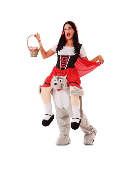 Disfraz a Hombros Lobo y Campesina adulto Tienda de disfraces online - Mercadisfraces