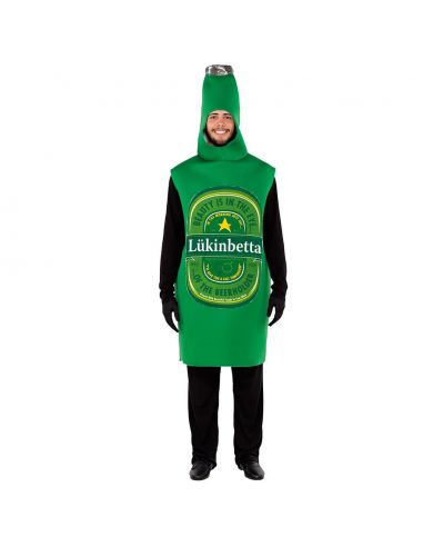 Disfraz de Botella de Cerveza adulto Tienda de disfraces online - Mercadisfraces