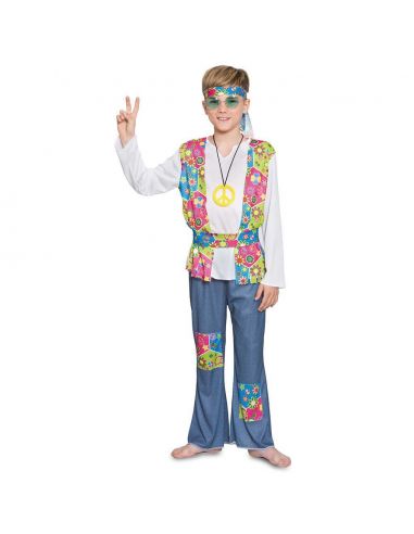Disfraz Hippie para niño Tienda de disfraces online - Mercadisfraces