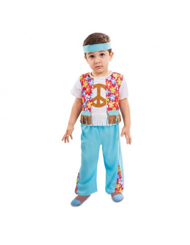 Disfraz Hippie Arcoíris de bebe Tienda de disfraces online - Mercadisfraces