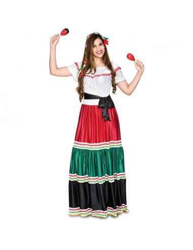 Disfraz Mexicana mujer Tienda de disfraces online - Mercadisfraces