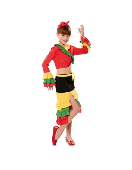 Disfraz Rumbera niña Tienda de disfraces online - Mercadisfraces