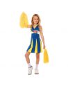 Disfraz Animadora niña azul y amarillo Tienda de disfraces online - Mercadisfraces
