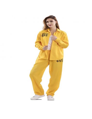 Disfraz Presa Amarillo adulto Tienda de disfraces online - Mercadisfraces