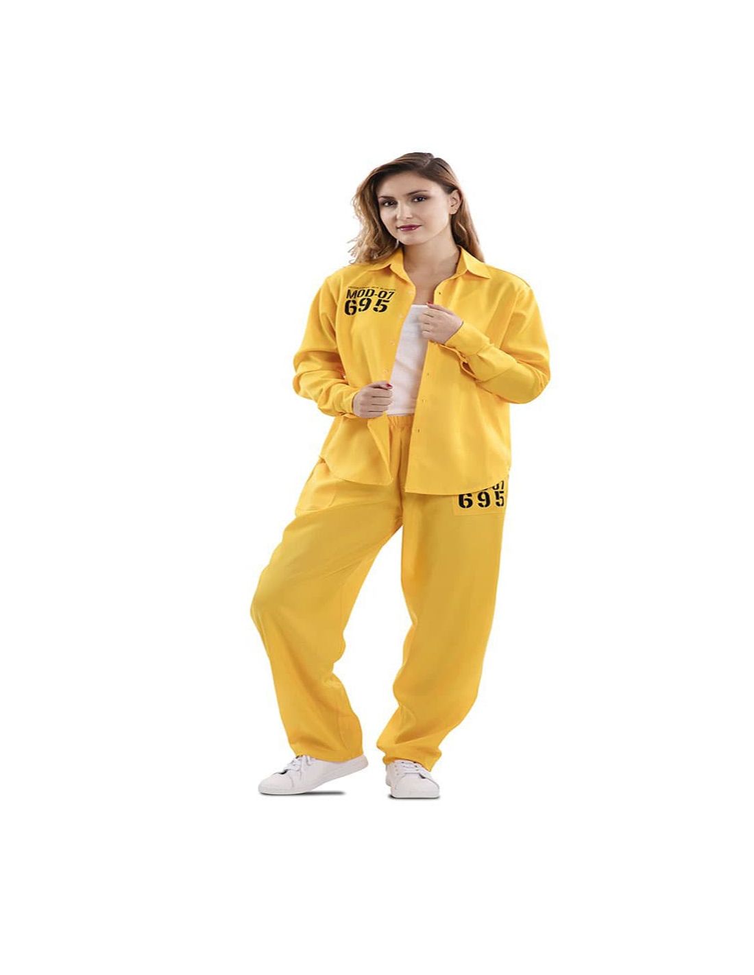Disfraz de presa color amarillo para mujer por 15,50 €
