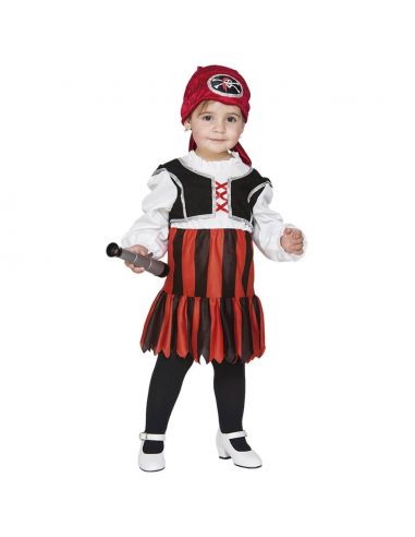 Disfraz de Pirata bebe niña Tienda de disfraces online - Mercadisfraces