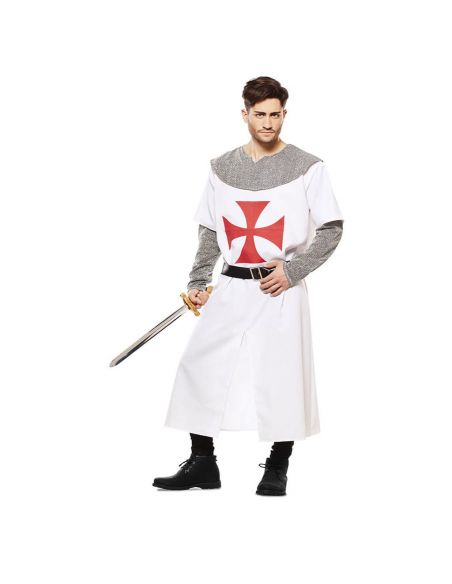 Disfraz Cruzado Medieval Blanco adulto Tienda de disfraces online - Mercadisfraces Disfraz Cruzado Medieval Blanco adulto Tienda de disfraces online - Mercadisfraces