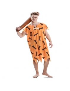 Disfraz Cavernícola Naranja hombre Tienda de disfraces online - Mercadisfraces