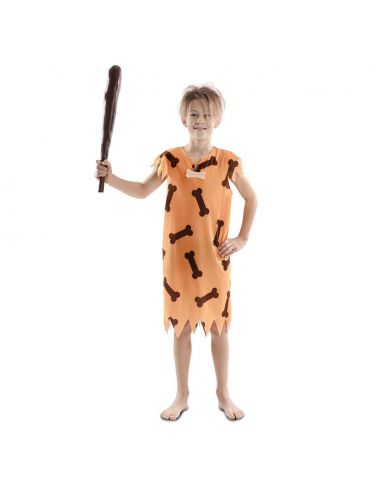 Disfraz Cavernícola Naranja niño Tienda de disfraces online - Mercadisfraces