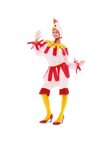 Disfraz de Gallina para adultos Tienda de disfraces online - Mercadisfraces