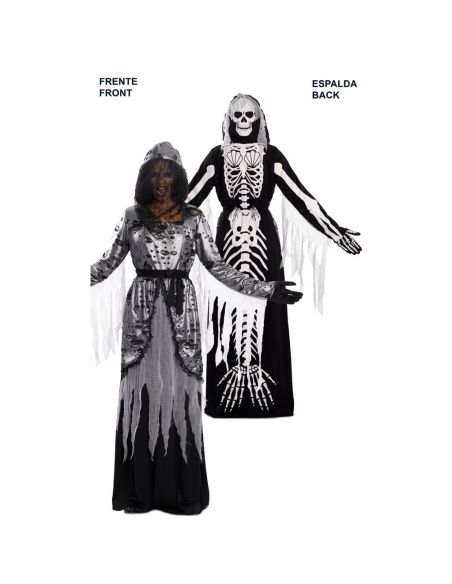 Doble Disfraz de Muerte y Sirena Esqueleto adulto Tienda de disfraces online - Mercadisfraces