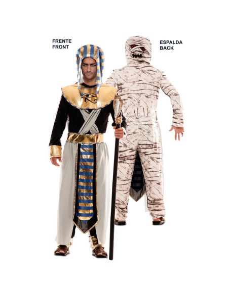 Doble Disfraz de Egipcio y Momia adulto Tienda de disfraces online - Mercadisfraces