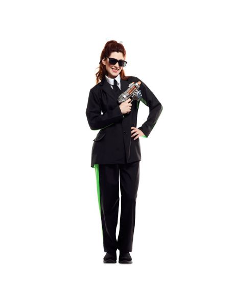 Doble Disfraz de Traje Negro y Alíen adulto Tienda de disfraces online - Mercadisfraces