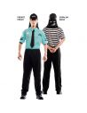 Doble Disfraz de Policía y Ladrón adulto Tienda de disfraces online - Mercadisfraces
