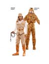 Doble Disfraz de Cazador y Tigre adulto Tienda de disfraces online - Mercadisfraces