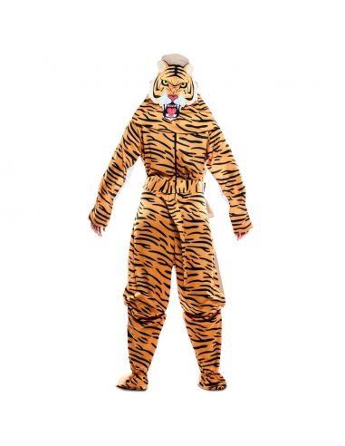 Doble Disfraz de Cazador y Tigre adulto Tienda de disfraces online - Mercadisfraces