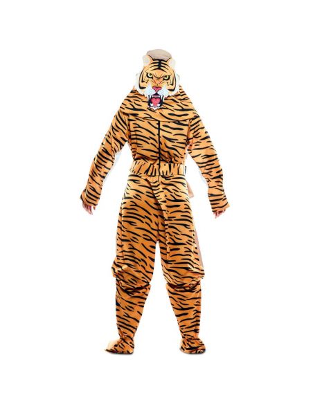 Doble Disfraz de Cazador y Tigre adulto Tienda de disfraces online - Mercadisfraces
