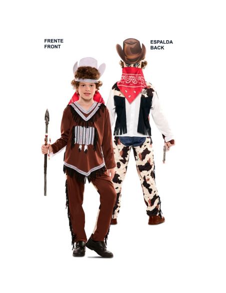 Doble Disfraz de Indio y Vaquero infantil Tienda de disfraces online - Mercadisfraces Doble Disfraz de Indio y Vaquero infantil Tienda de disfraces online - Mercadisfraces