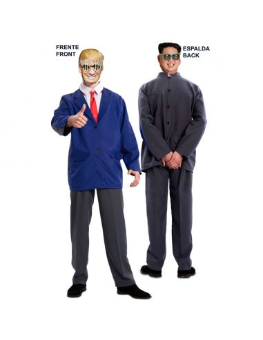 Doble Disfraz de Presidentes para adulto Tienda de disfraces online - Mercadisfraces